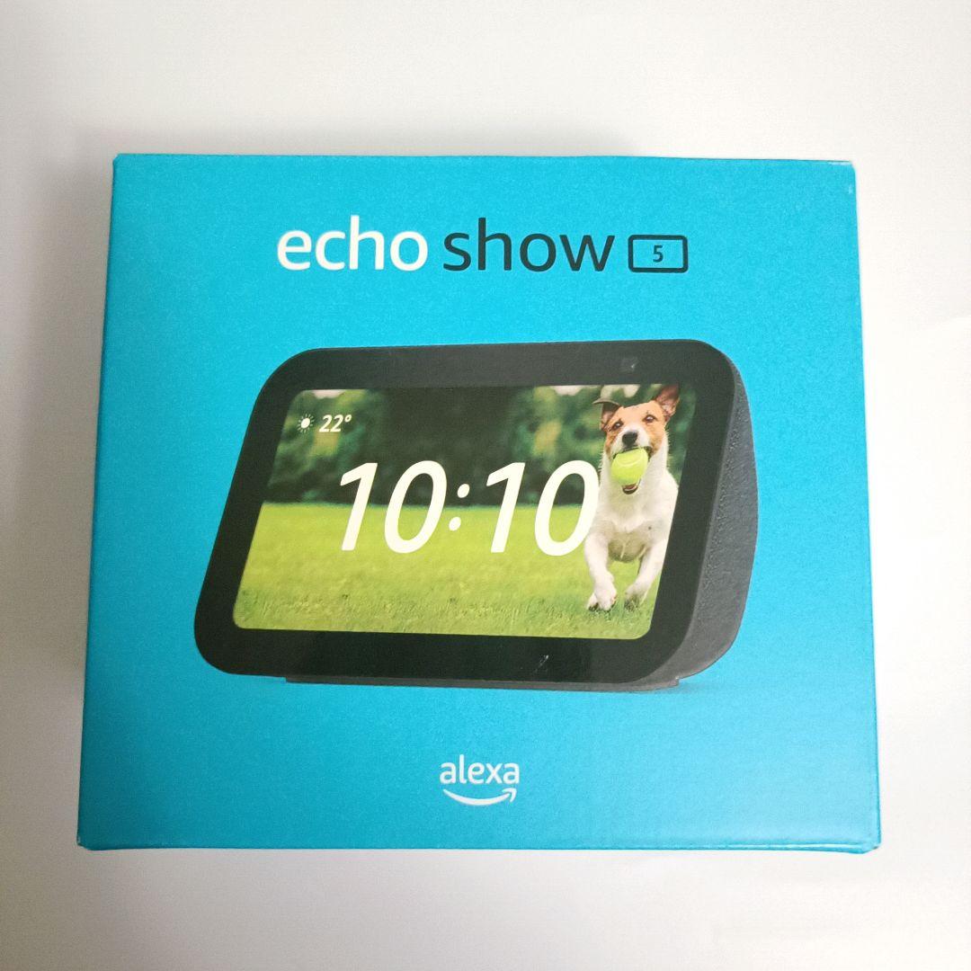 未開封新品 Amazon echo show 5 第3世代 チャコール