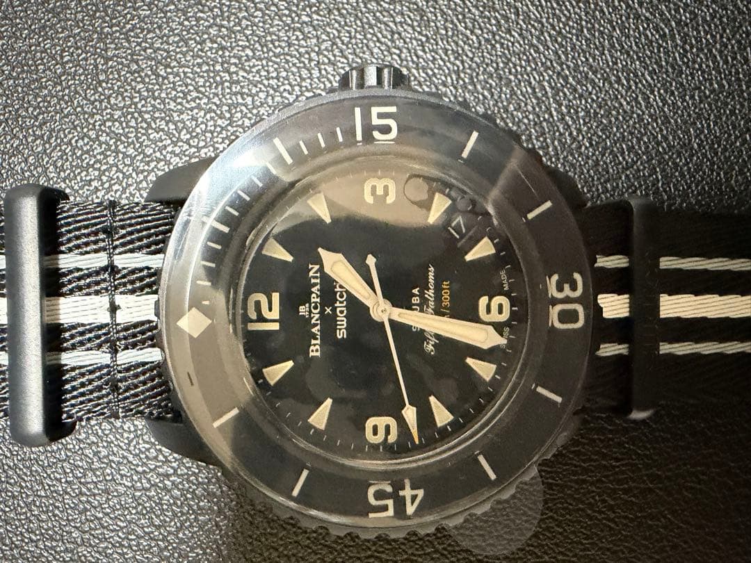 BLANCPAIN swatch ブラック