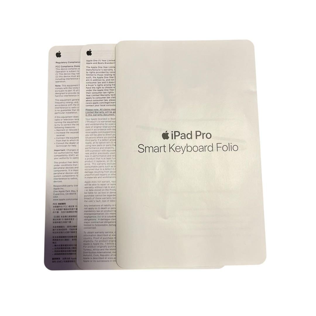 【美品】Apple iPad Smart Keyboard Folio ブラック