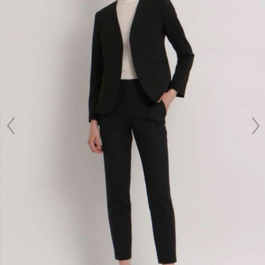 新品・タグ付き　theory セオリー　パンツスーツセットアップ　黒
