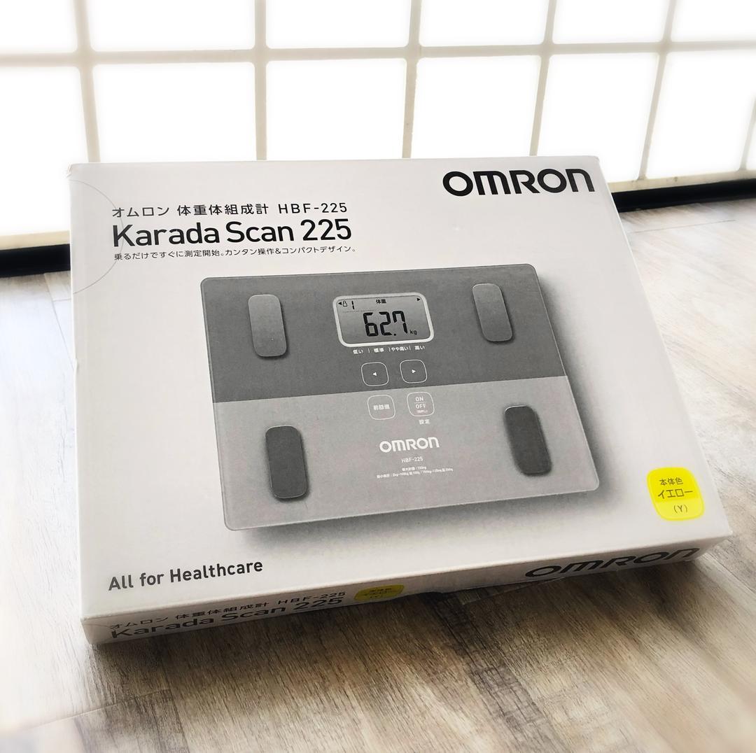 売れ切れました　OMRON　体重体組成計 HBF-225 カラダスキャン
