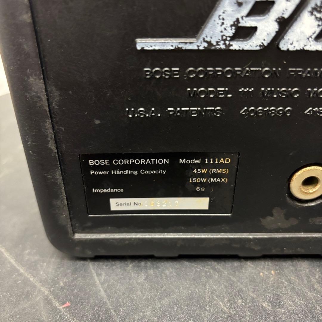 973　BOSE　ボーズ　スピーカー　セット　111AD　連番　送料無料