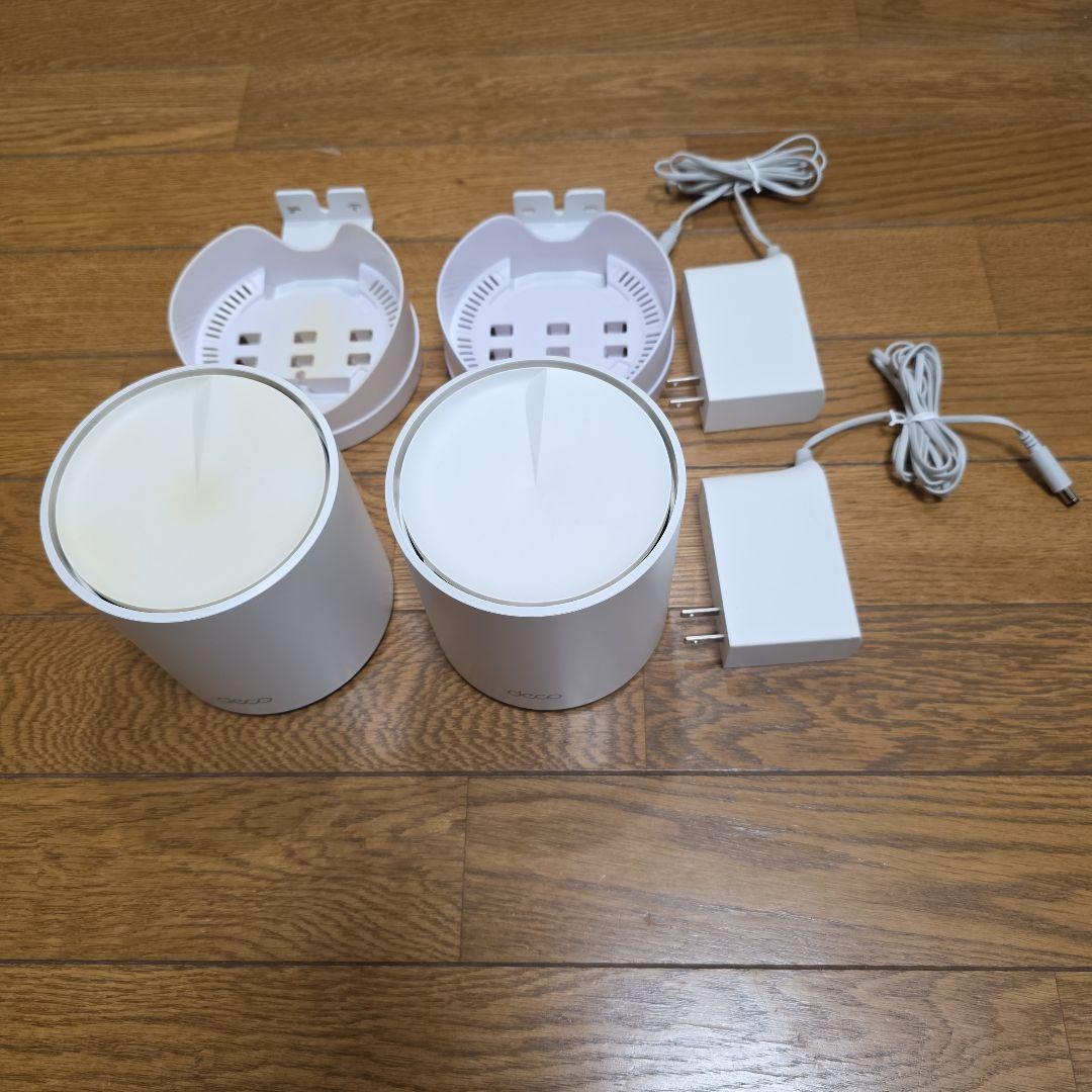 中古:TP-Link Deco X50 AX3000 Wi-Fi 6 2個セット