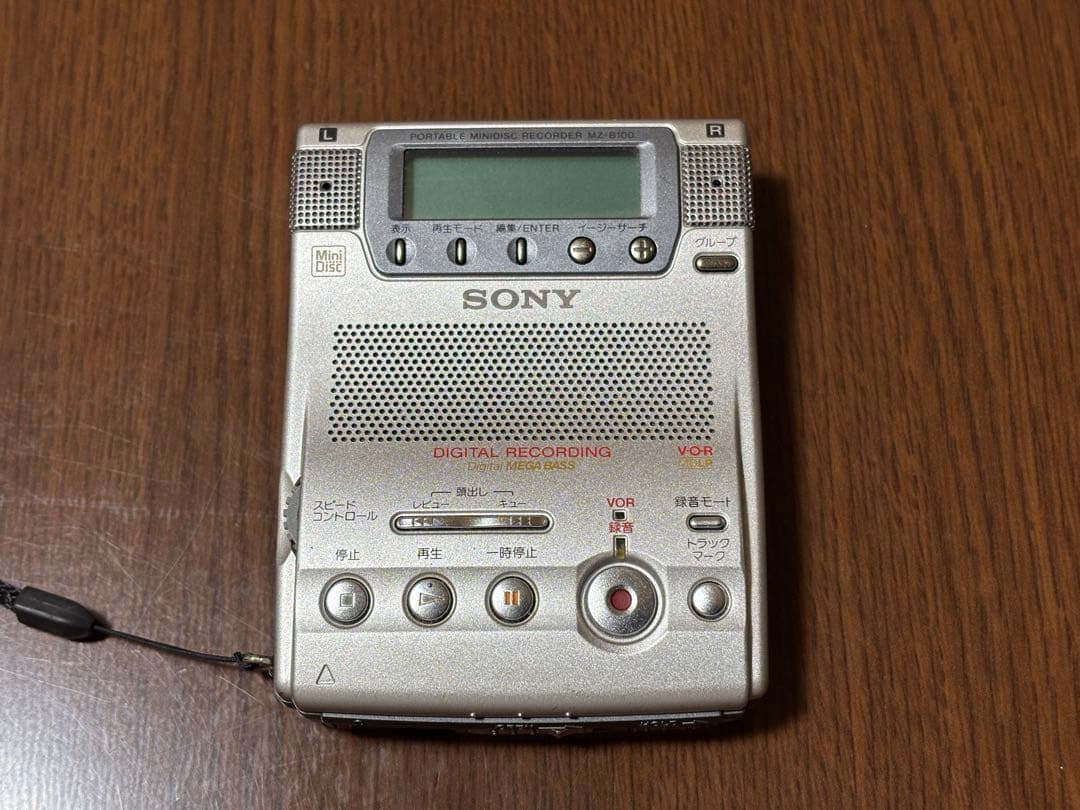 SONY MDレコーダー MZ-B100 ジャンク ディスクエラー