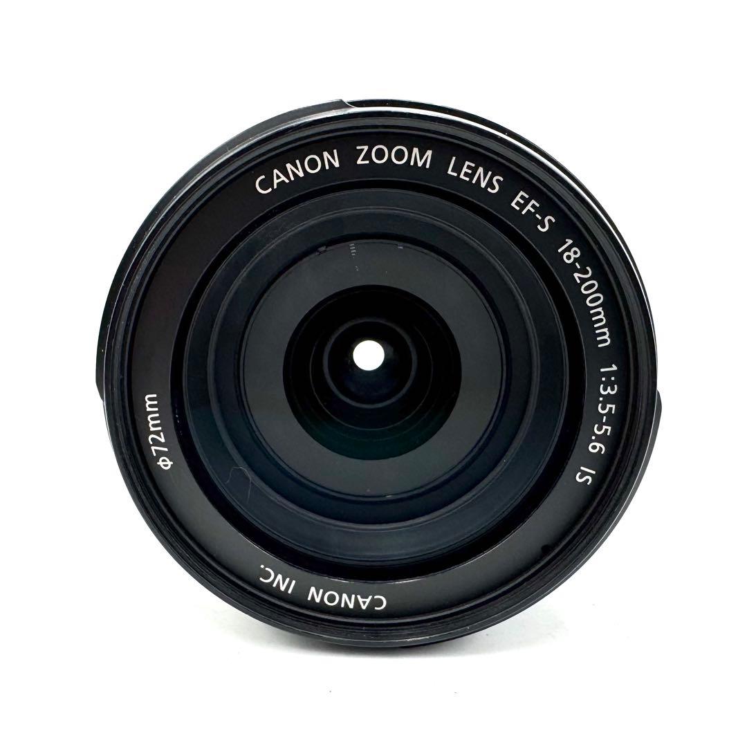 極美品 キヤノン Canon EF-S 18-200mm F3.5-5.6 IS