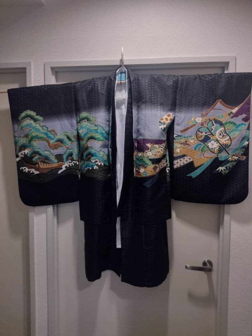 【12点フルセット】 七五三 着物 男の子 5歳 袴