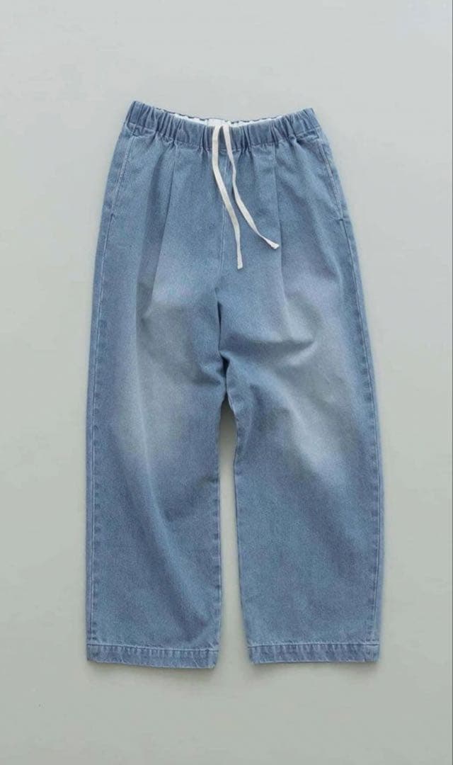 かぐれ kagure カグレ フェードデニムイージーパンツ