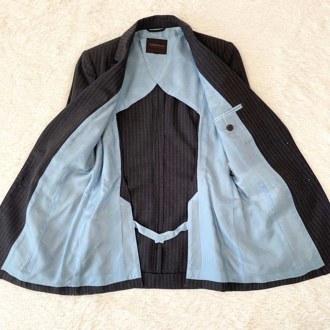 美品✨️トゥモローランドコレクション スーツセットアップ パンツ ストライプ 40