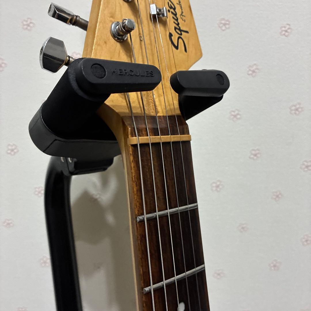 【ソフトケース付き】squier BULLET ストラト白【2010年製】