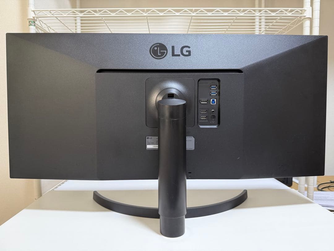 LG 34インチ ウルトラワイド(平面)34WN750-B元箱あり
