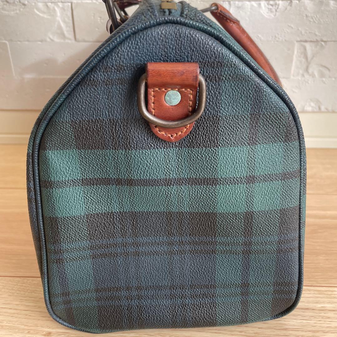 〈POLO RALPHLAUREN〉ミニボストンバッグ チェック