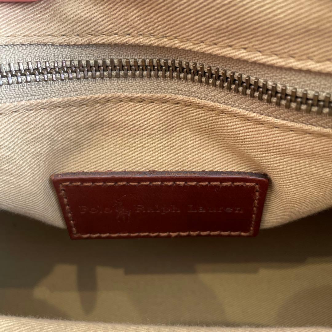 〈POLO RALPHLAUREN〉ミニボストンバッグ チェック