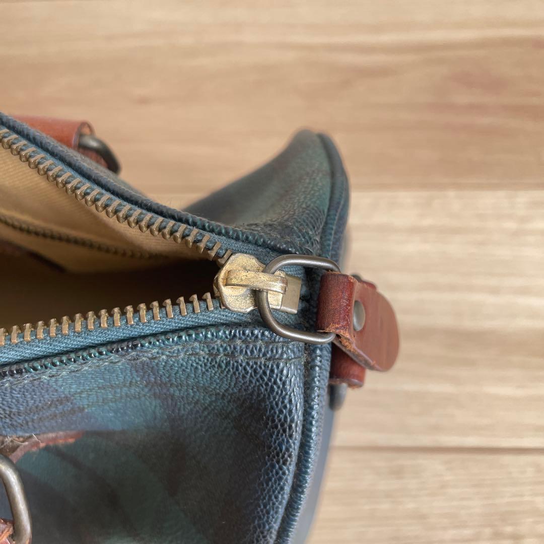 〈POLO RALPHLAUREN〉ミニボストンバッグ チェック