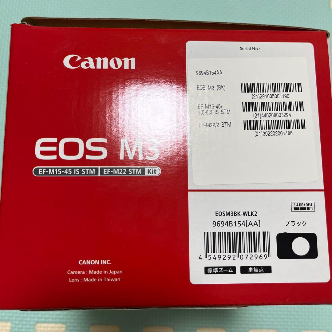 Canon EOS M3 ダブルレンズキット