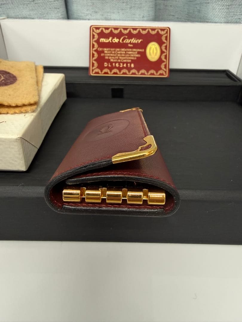 Cartier 4連キーケース マストライン 未使用品！