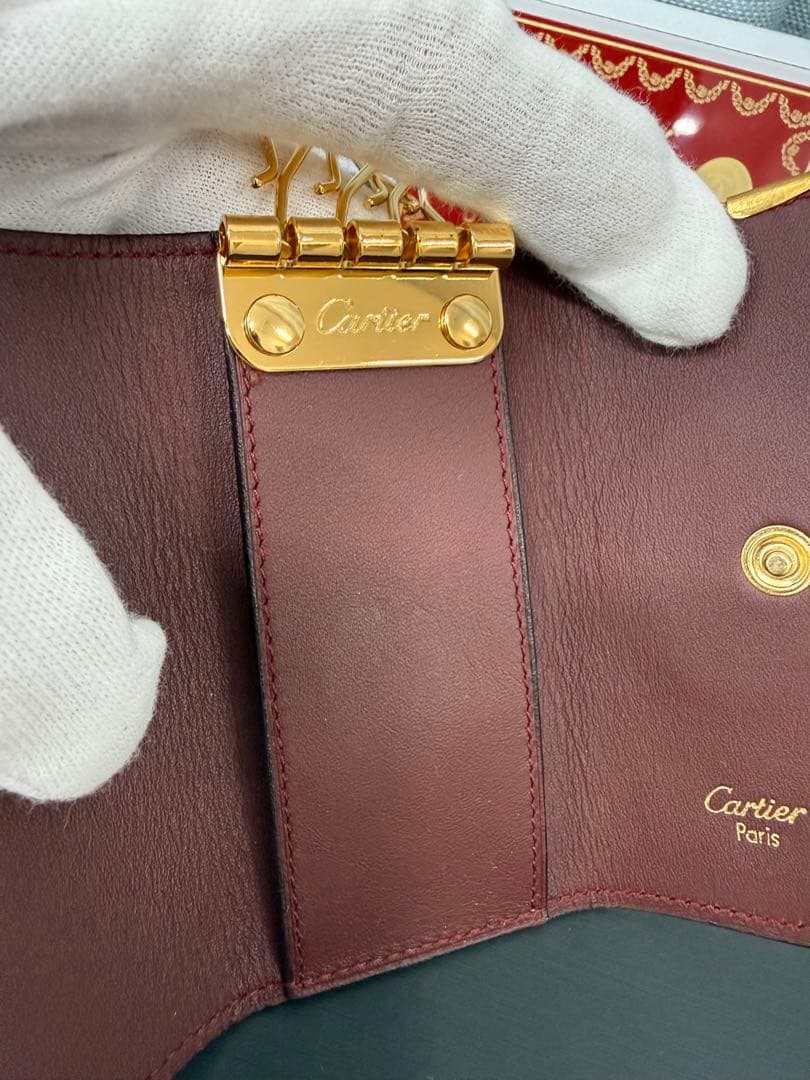 Cartier 4連キーケース マストライン 未使用品！