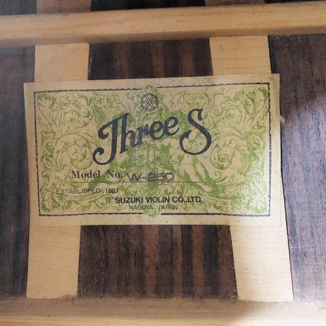 鈴木バイオリン SUZUKI Three S スリーエス W-250 アコギ