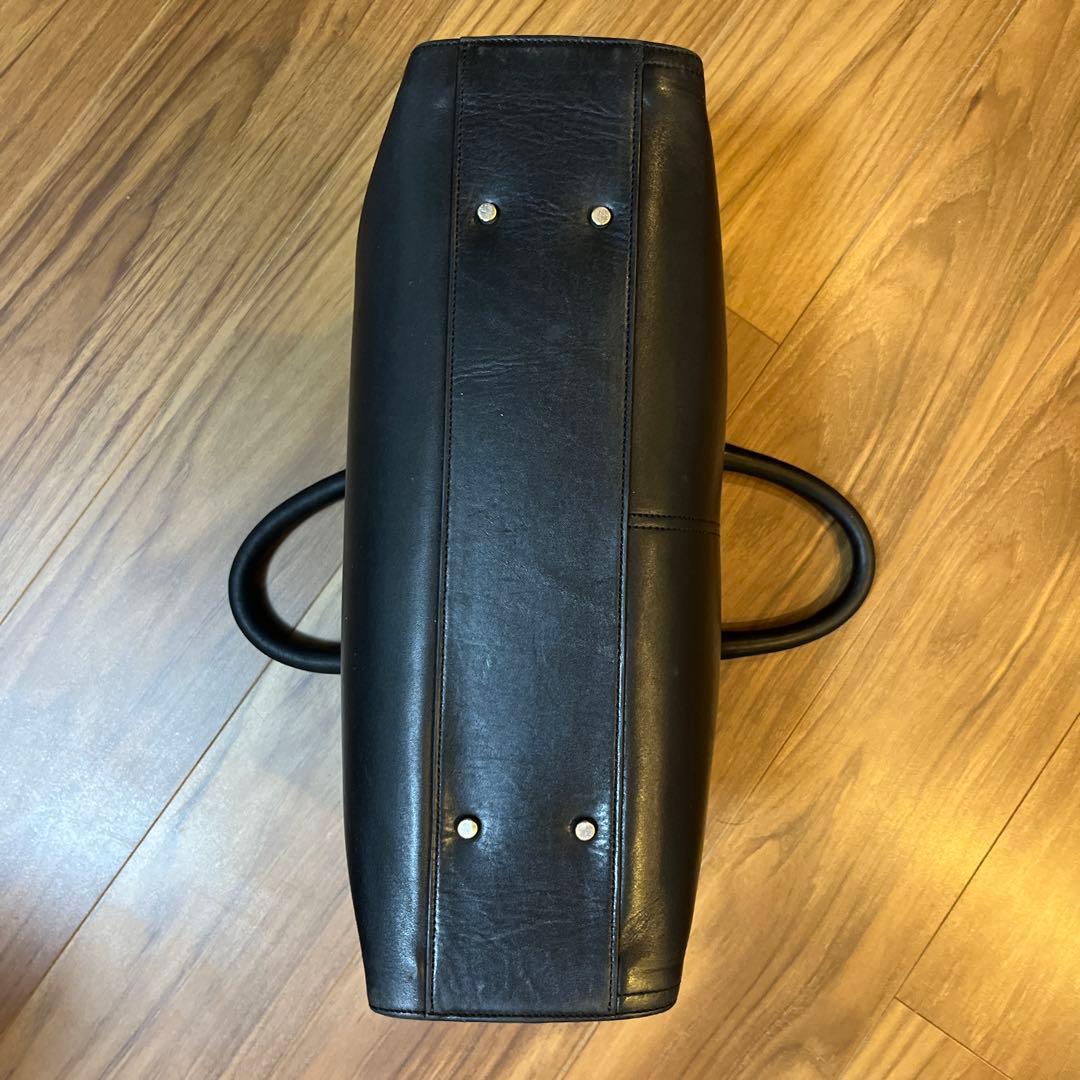 aniary　アニアリ　黒レザー　ブリーフバッグ