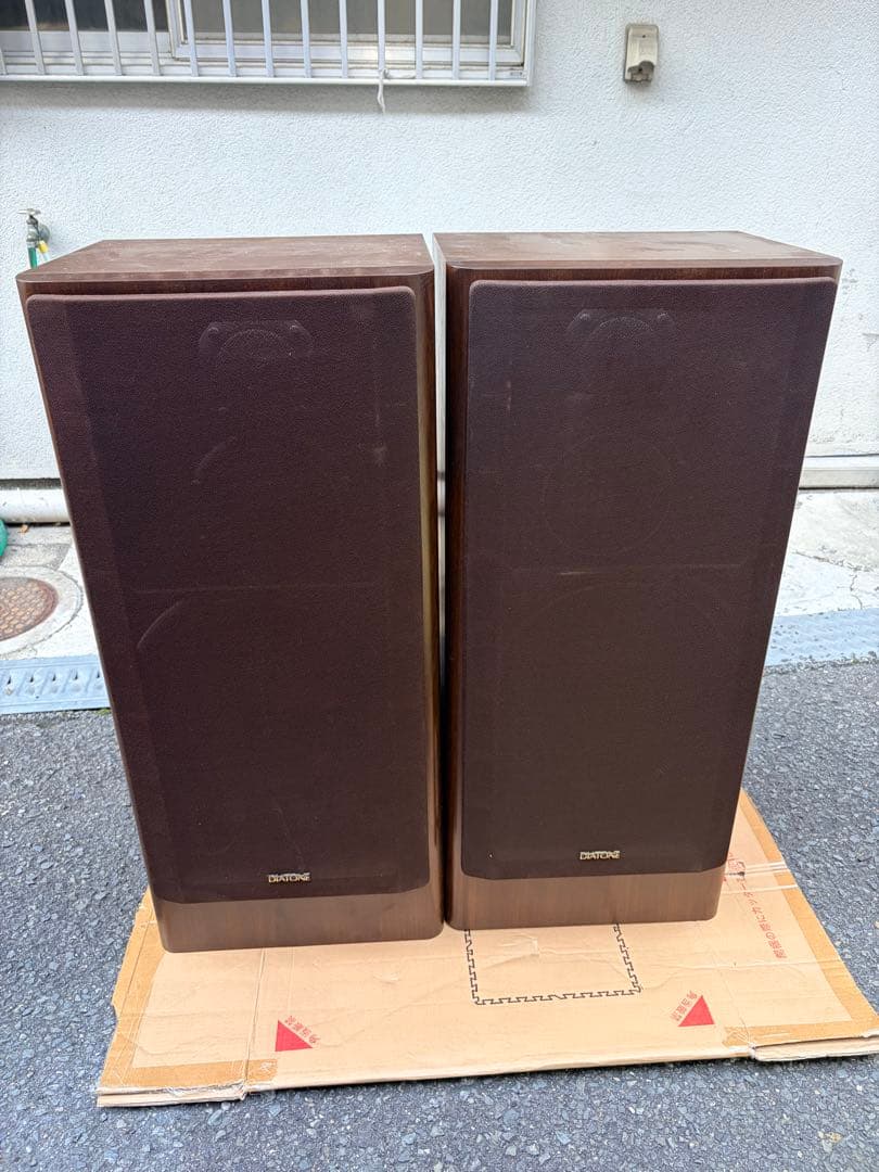 Pioneer スピーカー 2台セット ブラウン