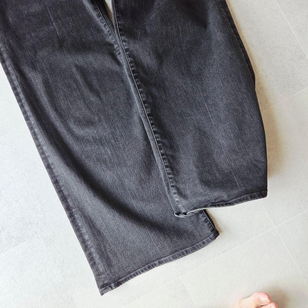 【美品】MUSE de Deuxieme SURT サート ワイドバギーデニム