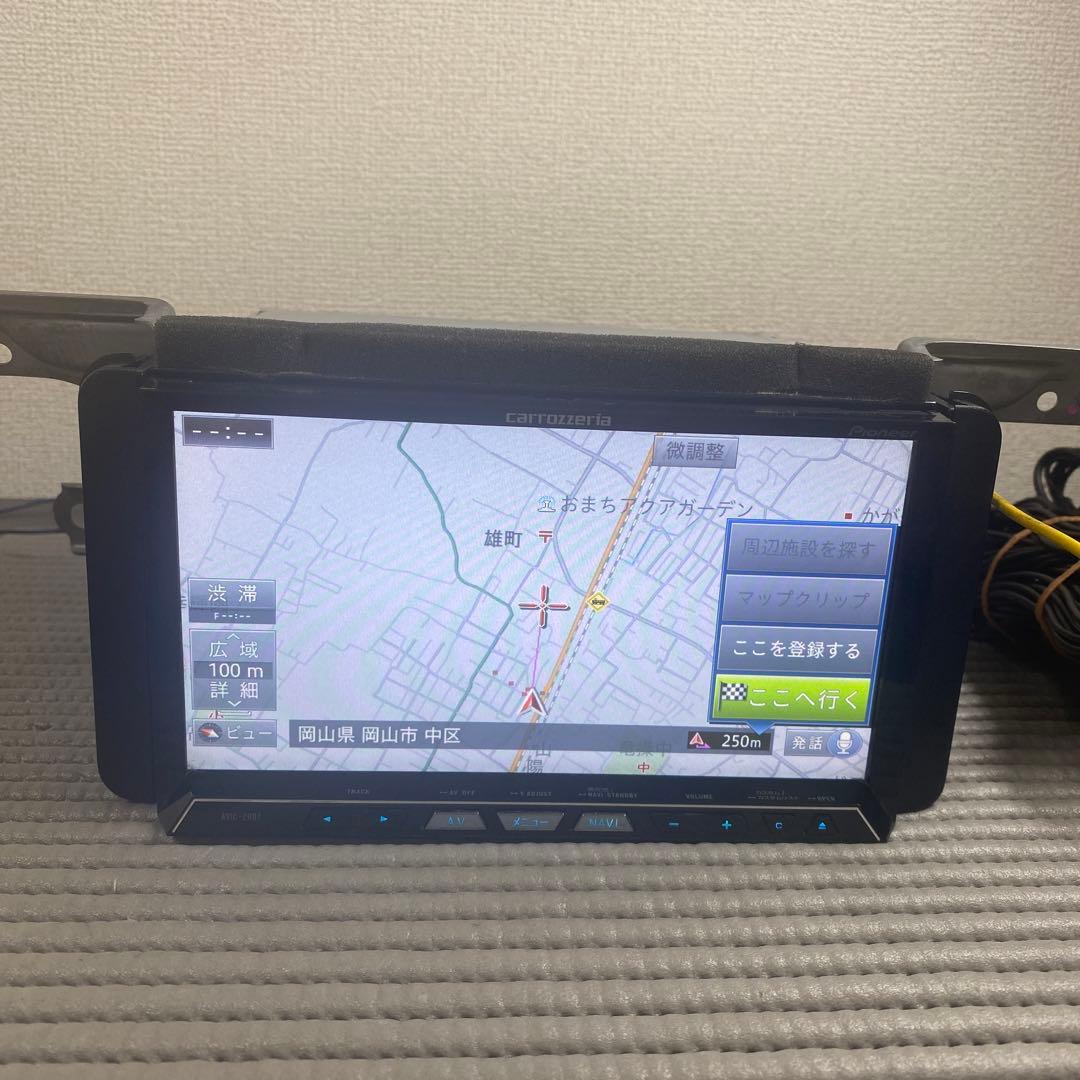 カロゼリアの先進サイバーナビ Bluetooth AVIC-ZH07 システム