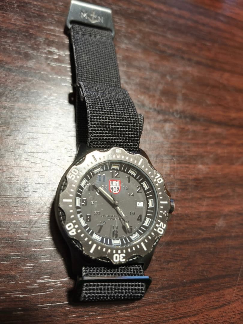 【希少・傷あり】ルミノックス・8400JTBK・MNストラップ