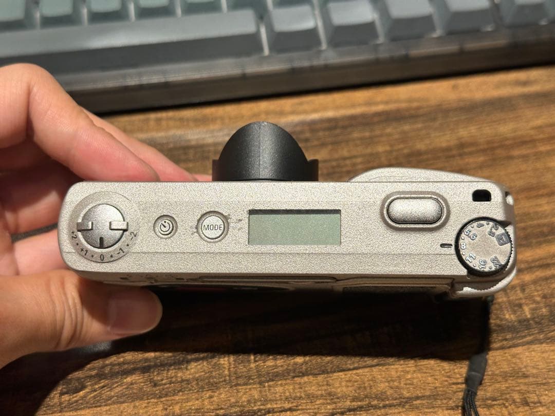 液晶正常 フードあり 完動 リコー　RICOH GR1S