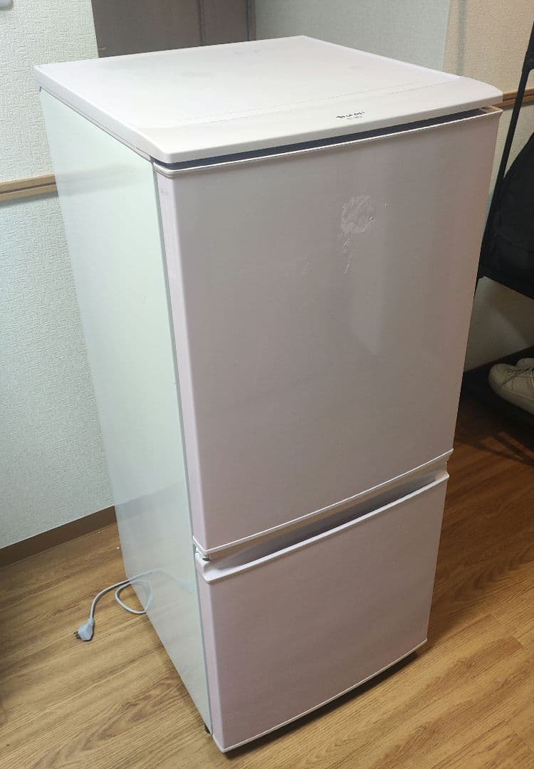 SHARP SJ-14E2 ピンク 冷蔵庫　直接引き取り2000円