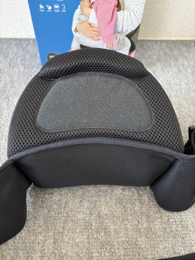 POLBAN ADVANCE 抱っこひも ブラック　ショルダーベルト付き