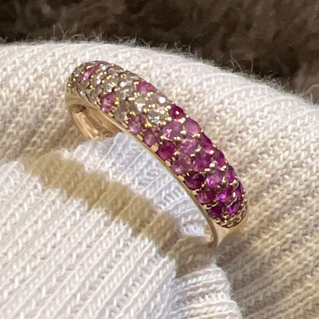 ポンテヴェキオ　指輪　K18PG ピッコリーニ