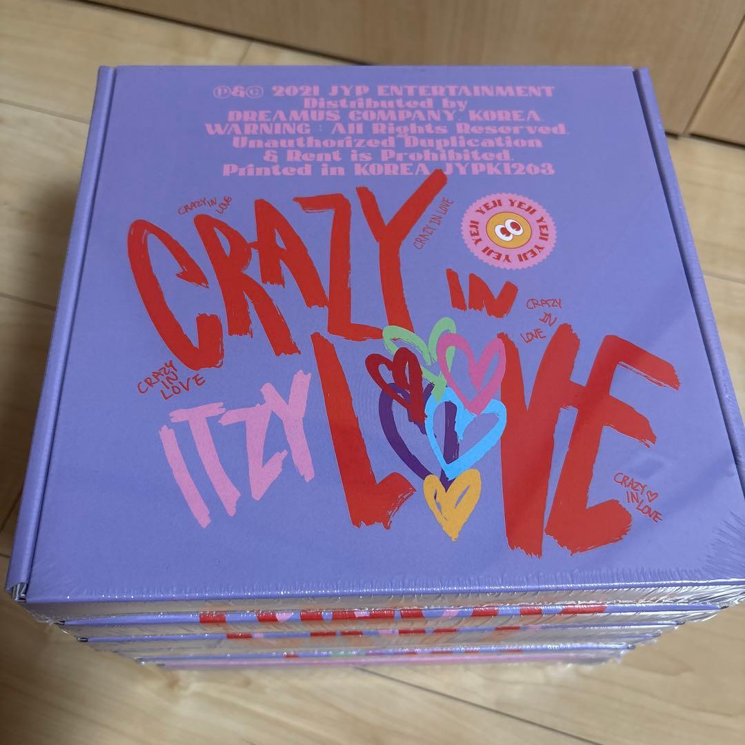 新品•未開封　ITZY CRAZY IN LOVE 6枚セット