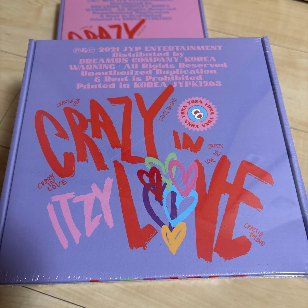 新品•未開封　ITZY CRAZY IN LOVE 6枚セット