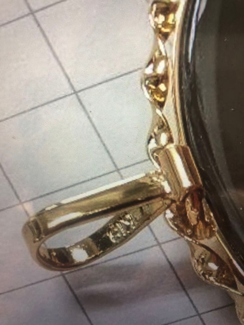 カメオ　18k ブローチ