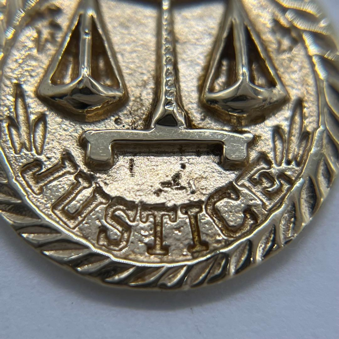 シュプリーム SUPREME ジャスティス ゴールドペンダント14K 18SS