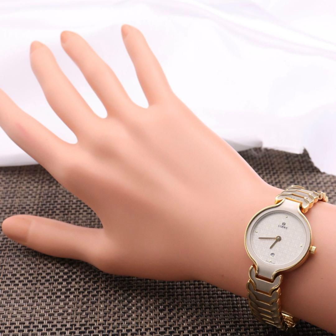 未使用に近い【新品電池】LOEWE アナグラム/動作品 人気モデル 超美品