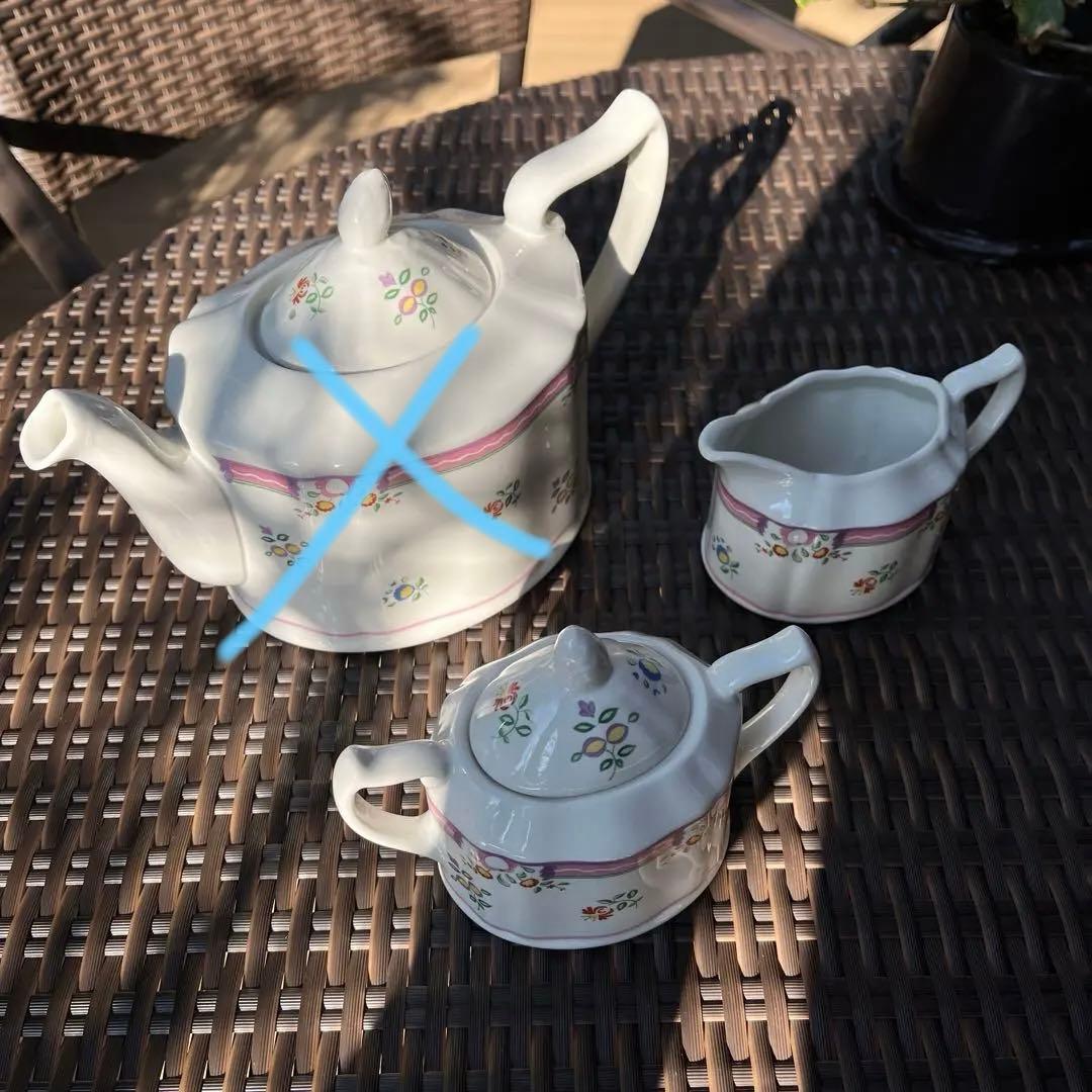 ローラアシュレイ　ティーセット