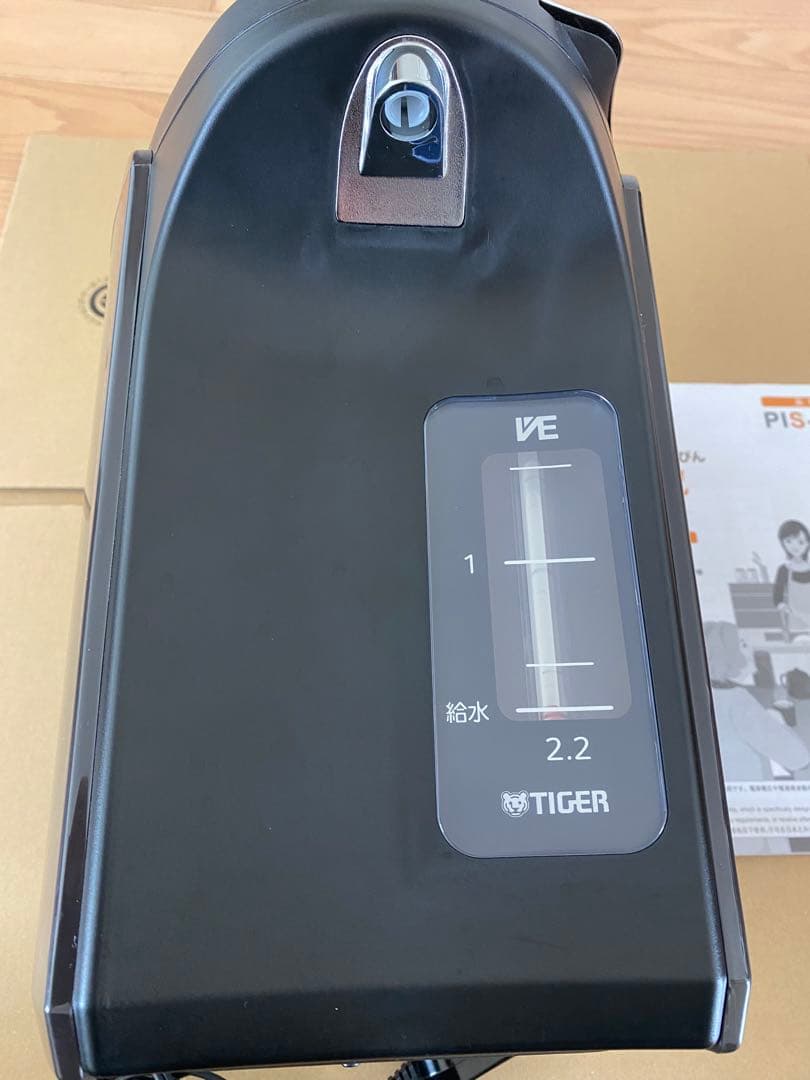 タイガー 電気ポット 蒸気レス まほうびん とく子さん PIS-A221-T