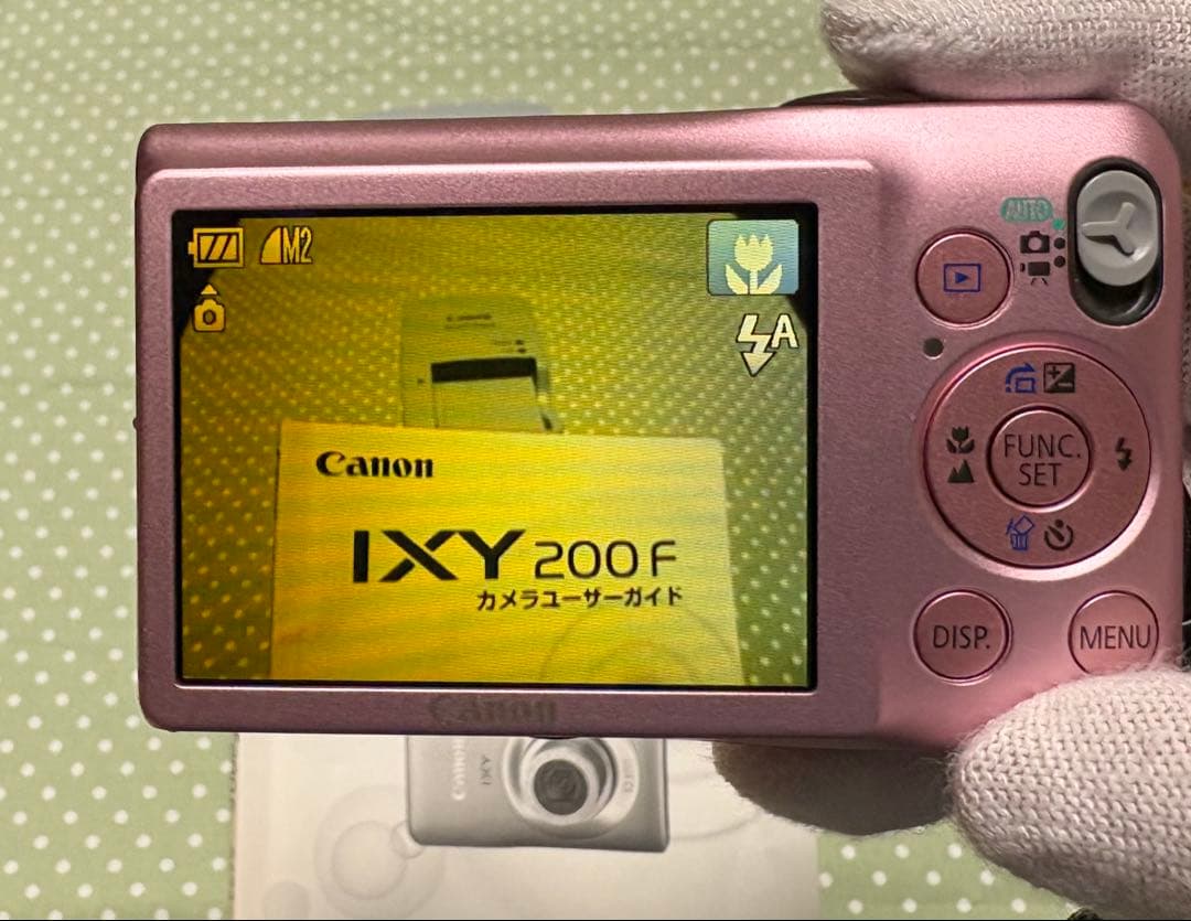 Canon IXY 200 F ピンク