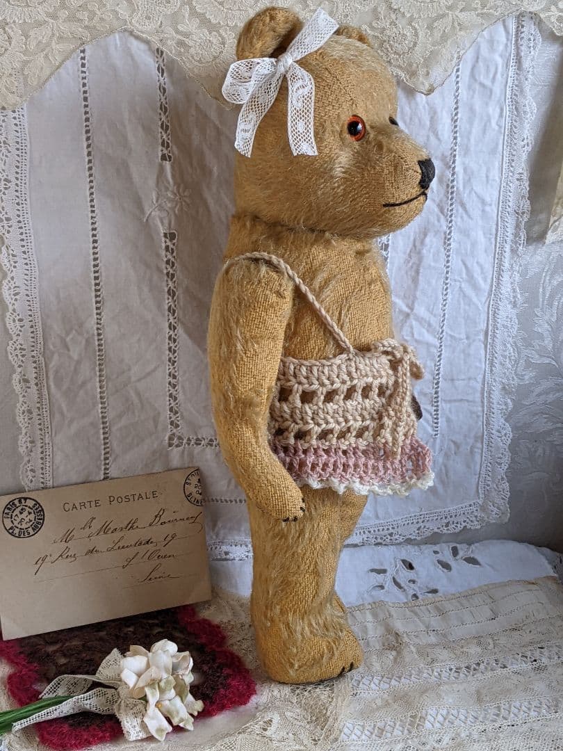 【y】アンティークベア　アンティークテディベア　チルターン　イギリス