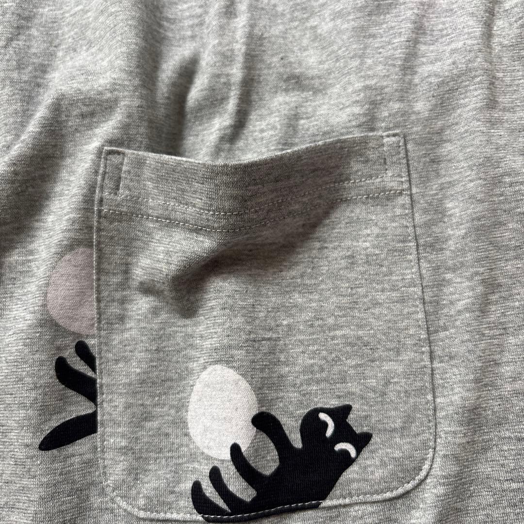 新品　ワコール　マタノアツコ　パジャマ　ルームウェア　黒猫