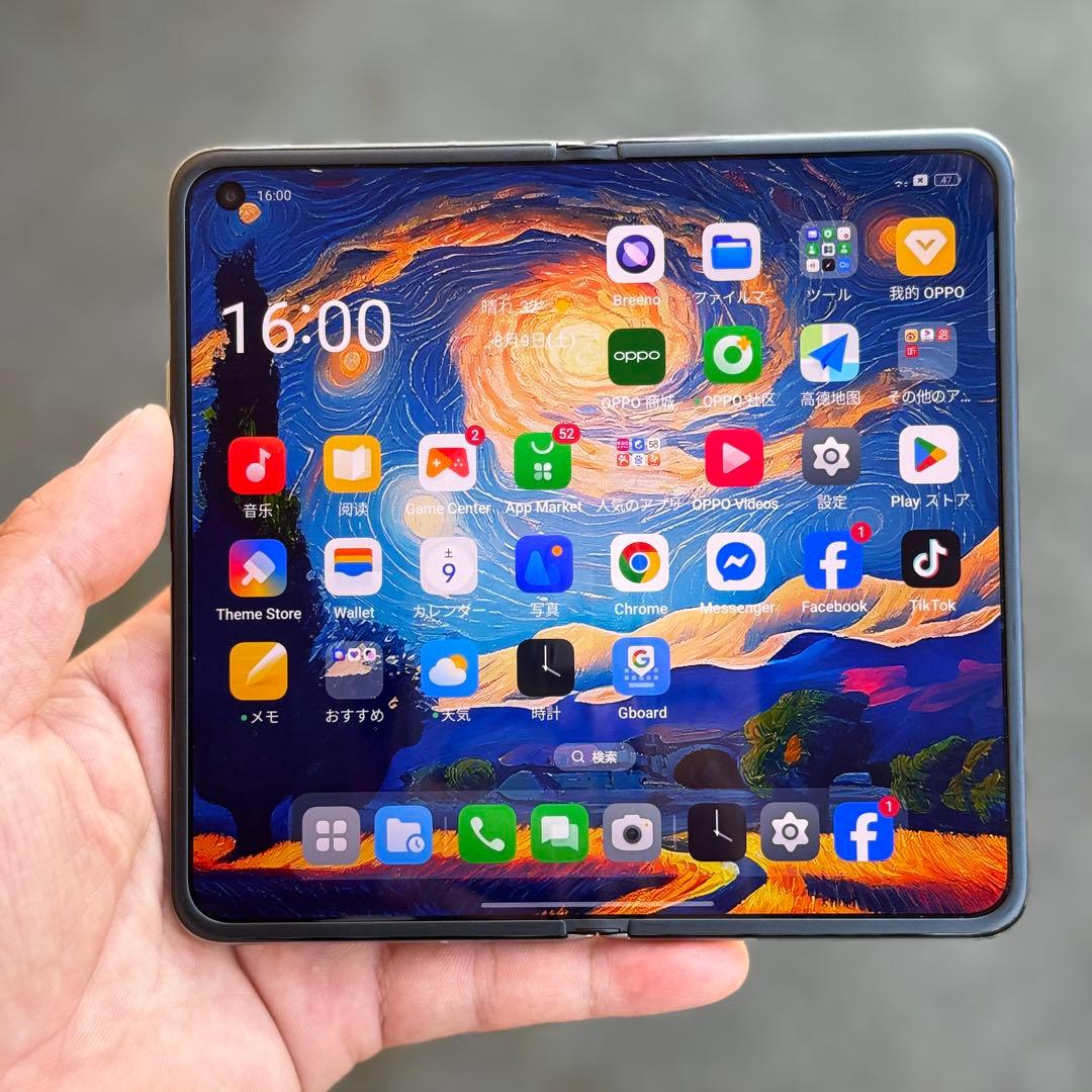 [美品] OPPO Find N ホワイト 512GB Sim Free