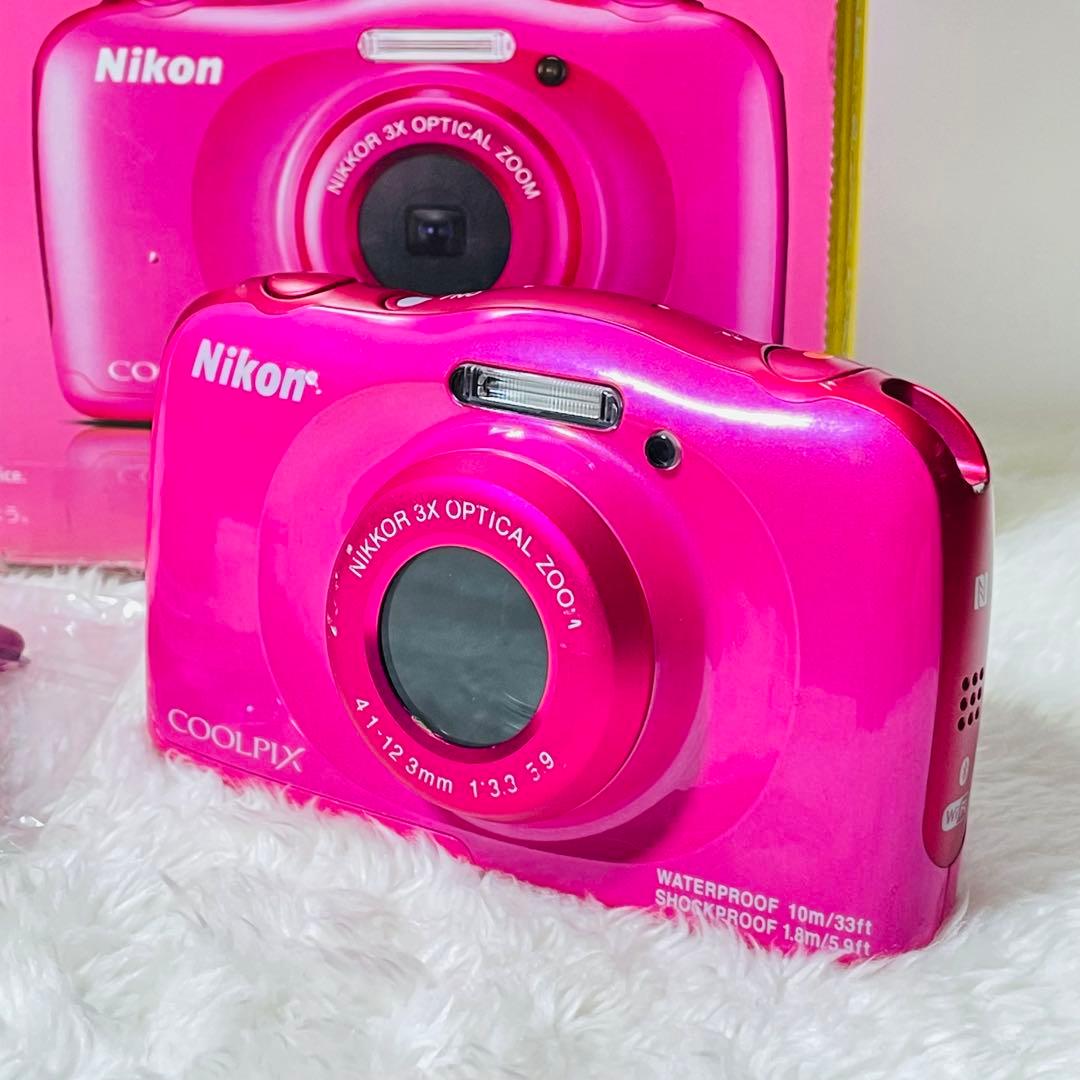 【美品】Nikon COOLPIX W100 コンパクトデジタルカメラ 防水
