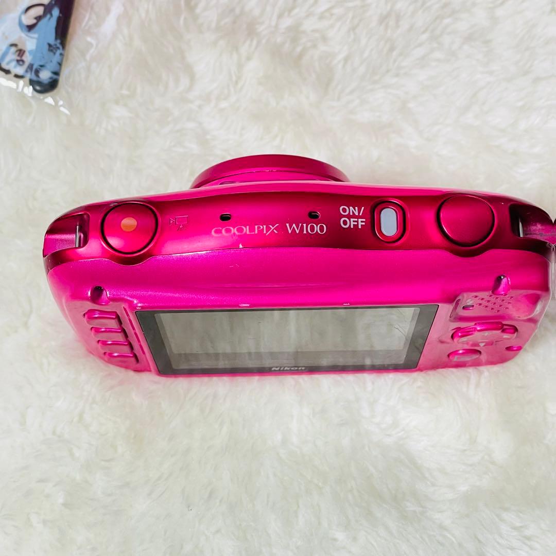 【美品】Nikon COOLPIX W100 コンパクトデジタルカメラ 防水