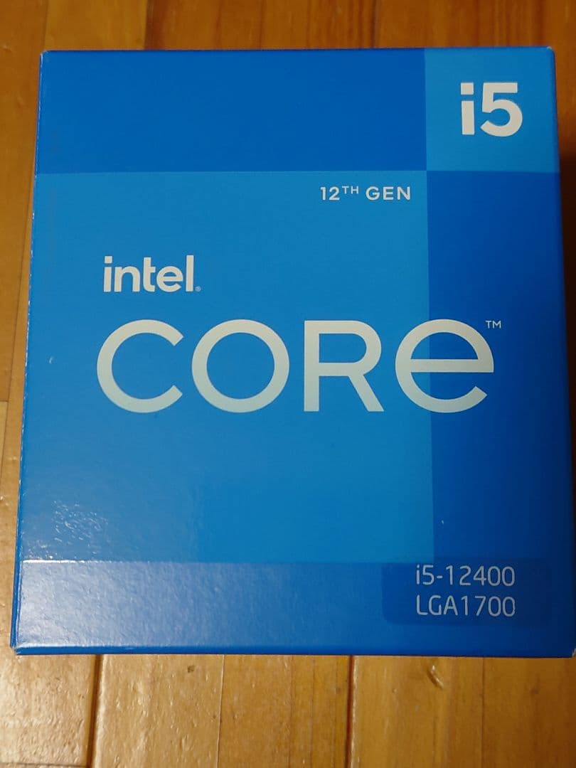 CPU インテル Core i5 12400 BOX　動作確認済み