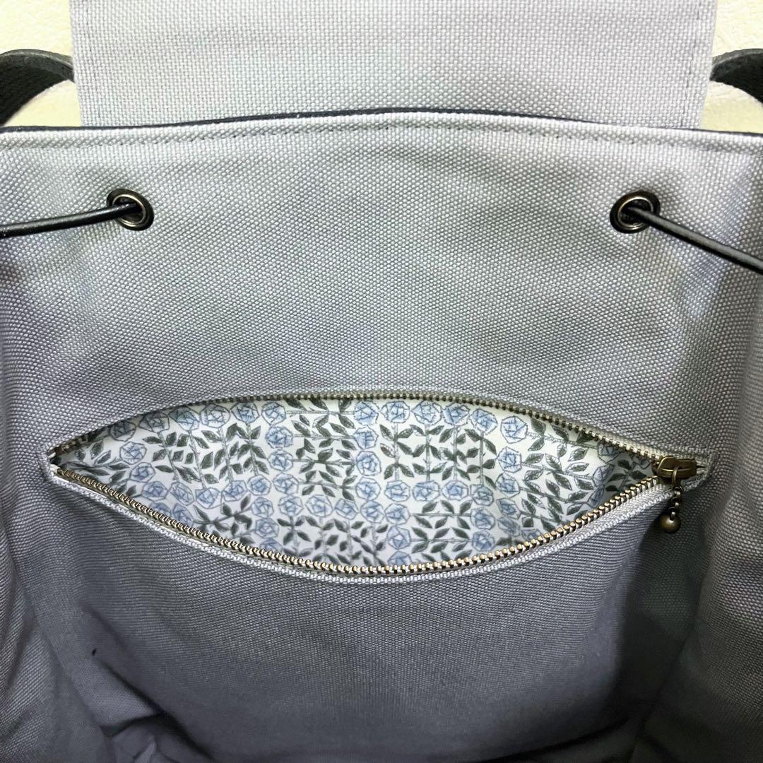 ミナペルホネン　ハンドメイド　リュック　tambourine