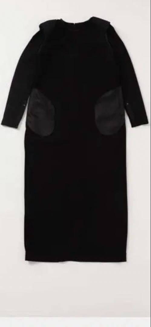 ダブルクロスミニマルロングドレス