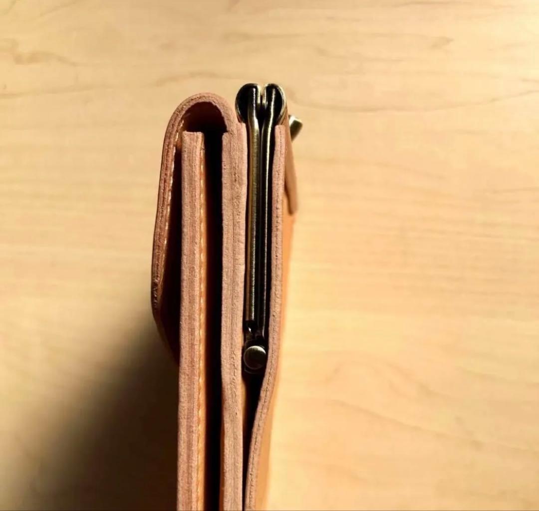 【定価40,150円】IL BISONTE イルビゾンテ 財布 レザー がま口