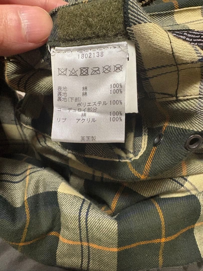 バブアー　ビデイル36 セージグリーン