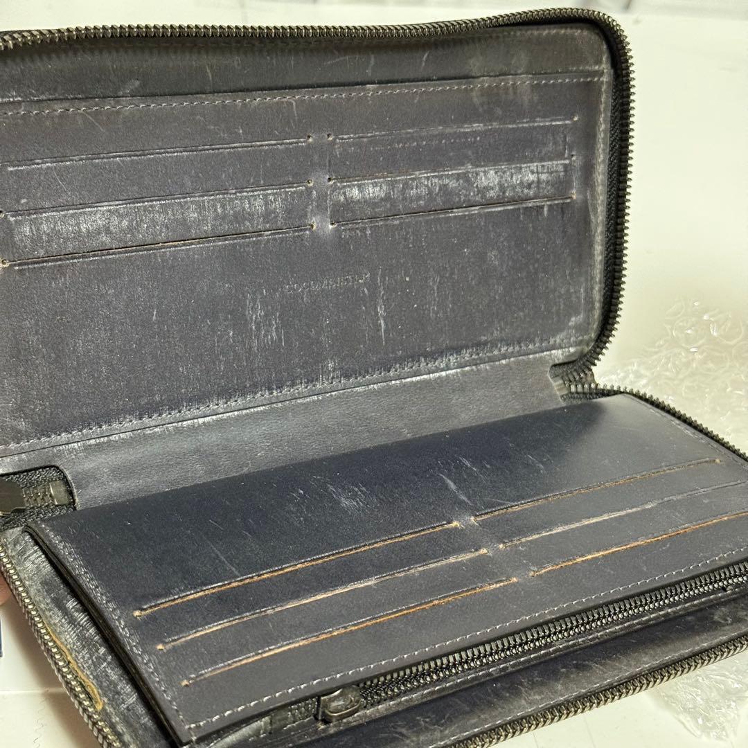 ココマイスター　ゴーストタウンシールドマシン　長財布　ブラック