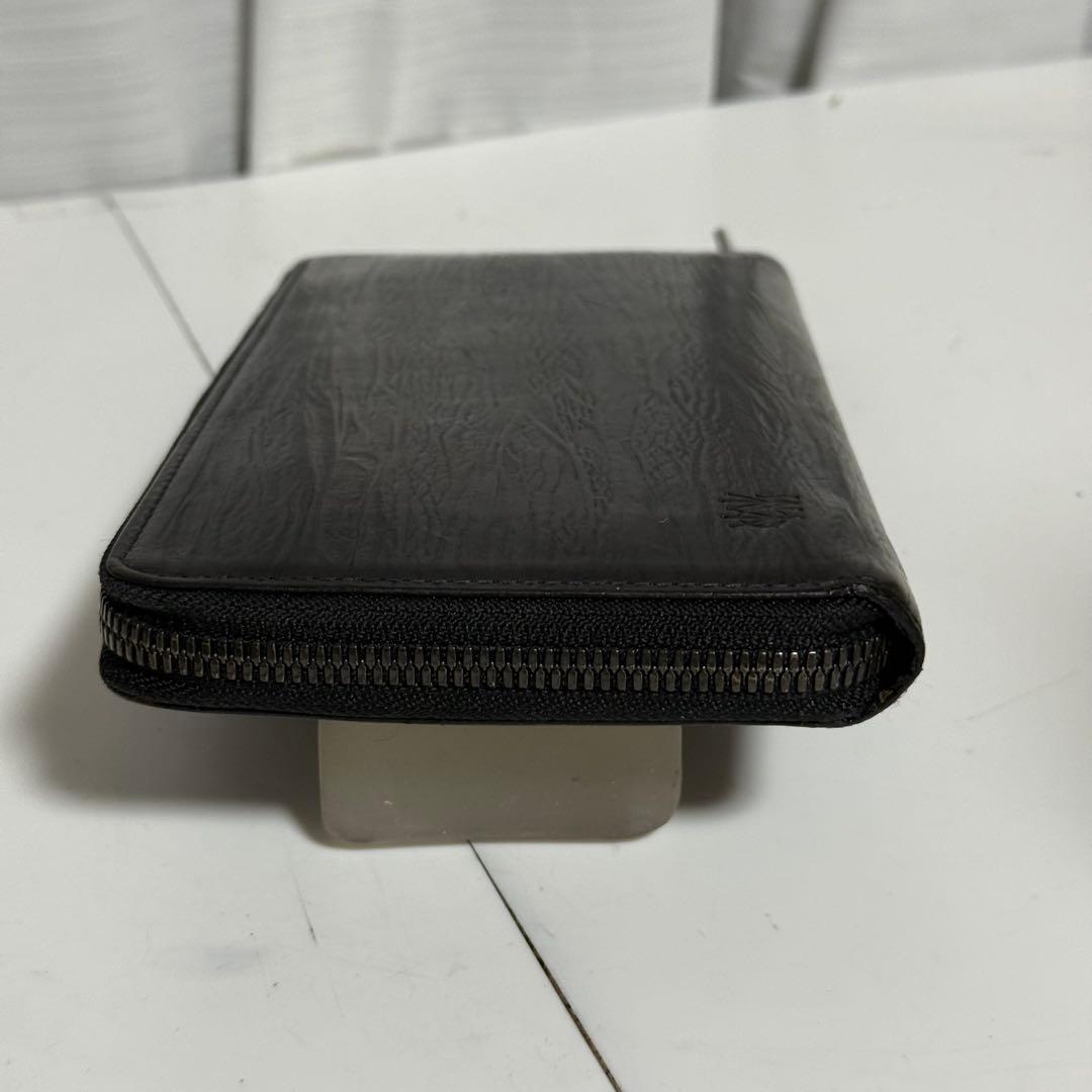 ココマイスター　ゴーストタウンシールドマシン　長財布　ブラック